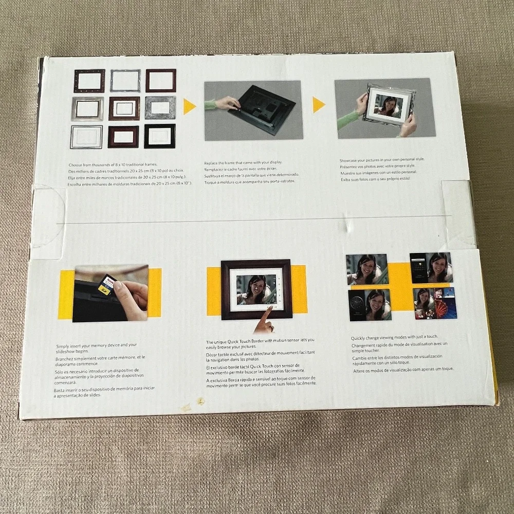 Kodak EasyShare D830 Digital Picture Frame - 8